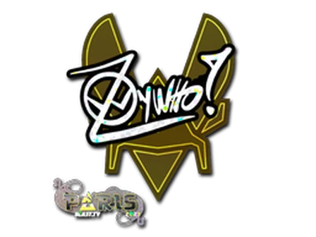 Sticker | ZywOo (Glitter) | Paris 2023 image