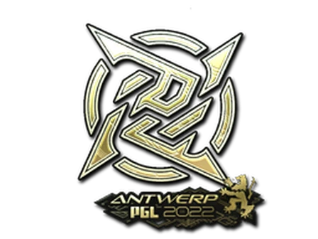 Sticker | Ninjas in Pyjamas (Gold) | Antwerp 2022 image