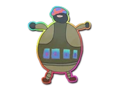 Sticker | Poorly Drawn IDF (Holo) image