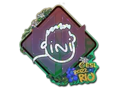 Sticker | VINI (Glitter) | Rio 2022 image