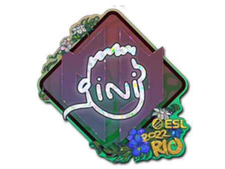 Sticker | VINI (Glitter) | Rio 2022 image