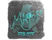 Sticker | MAJ3R (Foil) | Austin 2025 image