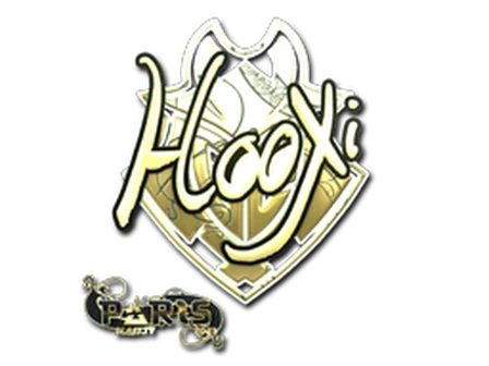Sticker | HooXi (Gold) | Paris 2023 image