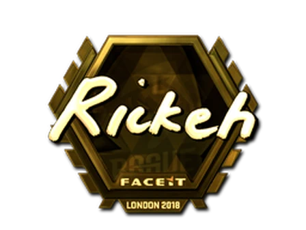 Sticker | Rickeh (Gold) | London 2018 image