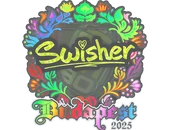 Sticker | Swisher (Holo) | Budapest 2025 image
