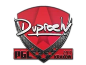 Sticker | dupreeh | Krakow 2017 image