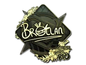 Sticker | Brollan (Gold) | Rio 2022 image