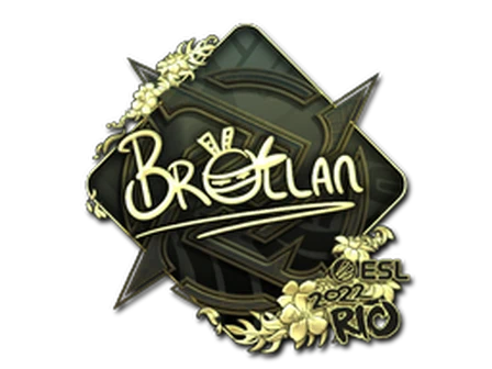Sticker | Brollan (Gold) | Rio 2022 image