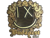 Sticker | lux (Gold) | Budapest 2025 image