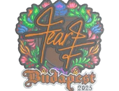 Sticker | fEAR (Embroidered) | Budapest 2025 image