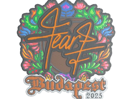 Sticker | fEAR (Embroidered) | Budapest 2025 image