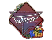 Sticker | Twistzz (Glitter) | Rio 2022 image