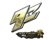 Sticker | 9z Team (Gold) | Antwerp 2022 image