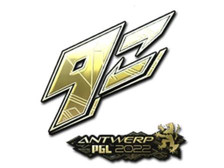 Sticker | 9z Team (Gold) | Antwerp 2022 image