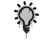 Sealed Graffiti | Lightbulb (Shark White) image