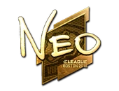 Sticker | NEO (Gold) | Boston 2018 image