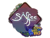 Sticker | saffee (Glitter) | Rio 2022 image