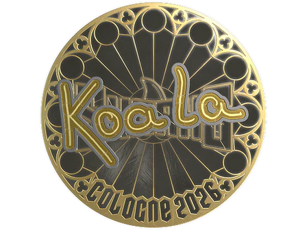 Sticker | koala (Gold) | Cologne 2026 image