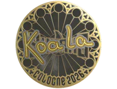 Sticker | koala (Gold) | Cologne 2026 image