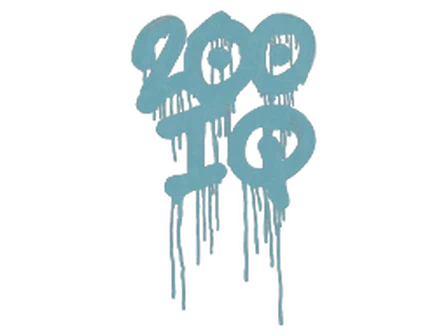 Sealed Graffiti | 200 IQ (Wire Blue) image