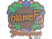 Sticker | blameF (Embroidered) | Budapest 2025 image
