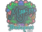 Sticker | MAJ3R (Embroidered) | Budapest 2025 image