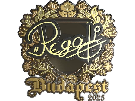 Sticker | regali (Gold) | Budapest 2025 image