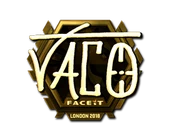 Sticker | TACO (Gold) | London 2018 image