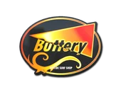 Sticker | Flame Buttery (Holo) image