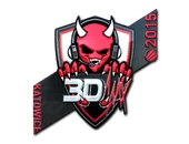 Sticker | 3DMAX (Foil) | Katowice 2015 image