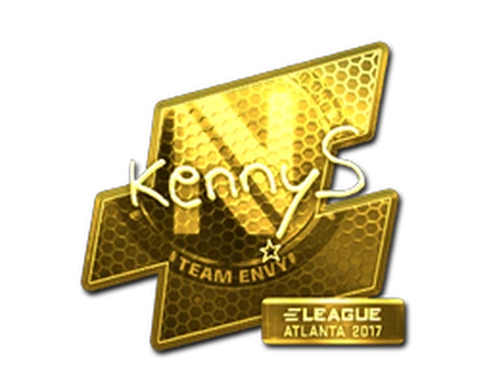 Sticker | kennyS (Gold) | Atlanta 2017 image