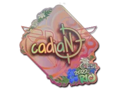 Sticker | cadiaN (Holo) | Rio 2022 image