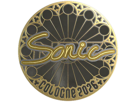 Sticker | Sonic (Gold) | Cologne 2026 image