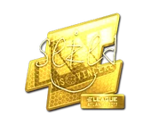 Sticker | seized (Gold) | Atlanta 2017 image