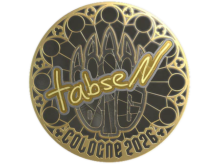 Sticker | tabseN (Gold) | Cologne 2026 image