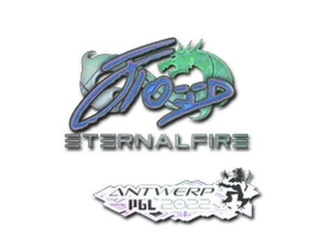 Sticker | xfl0ud (Holo) | Antwerp 2022 image