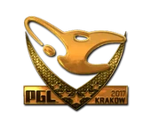 Sticker | mousesports (Gold) | Krakow 2017 image