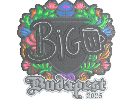 Sticker | biguzera (Embroidered) | Budapest 2025 image