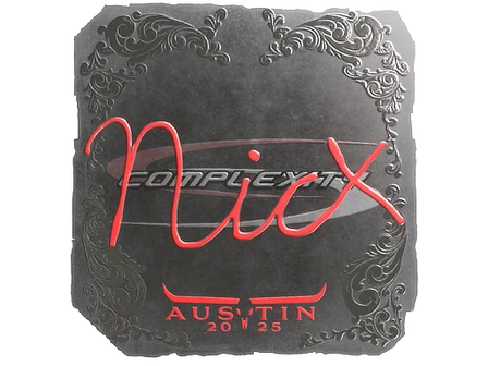 Sticker | nicx (Foil) | Austin 2025 image