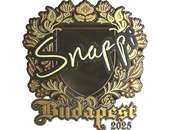 Sticker | Snappi (Gold) | Budapest 2025 image