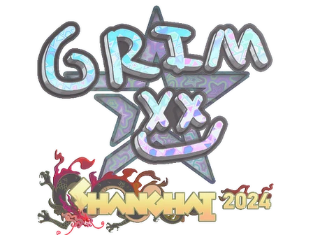 Sticker | Grim (Holo) | Shanghai 2024 image
