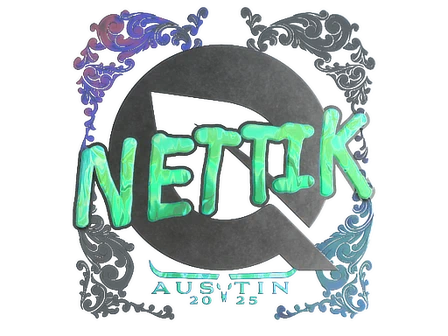 Sticker | nettik (Holo) | Austin 2025 image