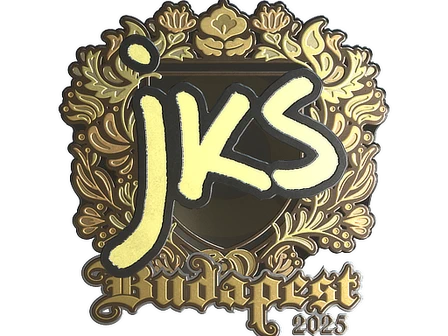 Sticker | jks (Gold) | Budapest 2025 image