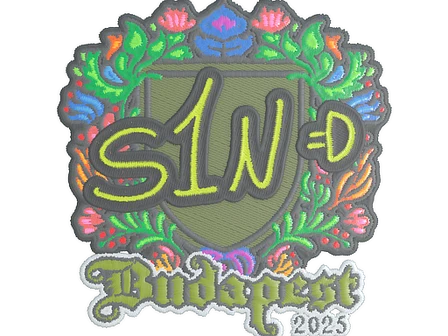 Sticker | s1n (Embroidered) | Budapest 2025 image