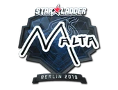 Sticker | malta (Foil) | Berlin 2019 image