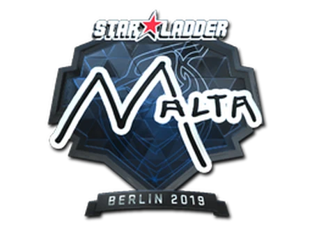 Sticker | malta (Foil) | Berlin 2019 image