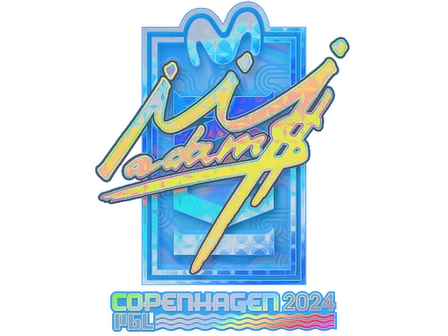 Sticker | adamS (Holo) | Copenhagen 2024 image