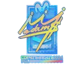 Sticker | adamS (Holo) | Copenhagen 2024 image