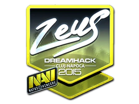 Sticker | Zeus (Foil) | Cluj-Napoca 2015 image