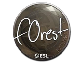 Sticker | f0rest | Katowice 2019 image